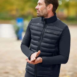 ELT Veste équitation Homme Hybride Missouri -<Homme Equipement Équitation Pas Cher|Blousons, Parkas Homme
