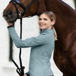 ELT Veste softshell équitation femme New York -<Femme Polaire Et Sweat D'Équitation Femme|Veste Et Manteau Équitation Femme