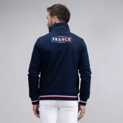 HARCOUR Veste sweat homme Reveurh Rider France -<Homme Polaires, Sweats Homme